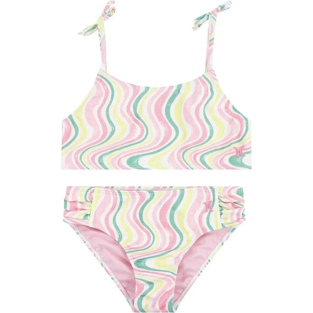 Hurley Girls' Girls' Bikini 2-piece Swim Suit Size 14